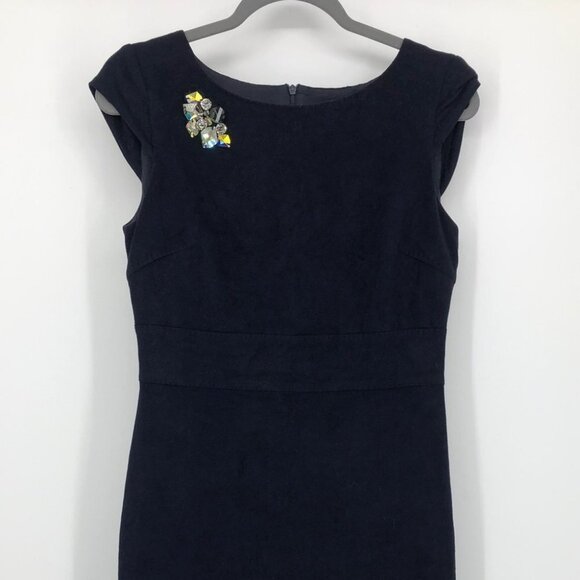 Blumarine Black Velvet silhouette  dress broach - Picture 3 of 10